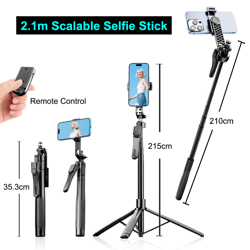 Bonsai Wire Aluminum - 2.1m Rozkładany Statyw Selfie Stick z