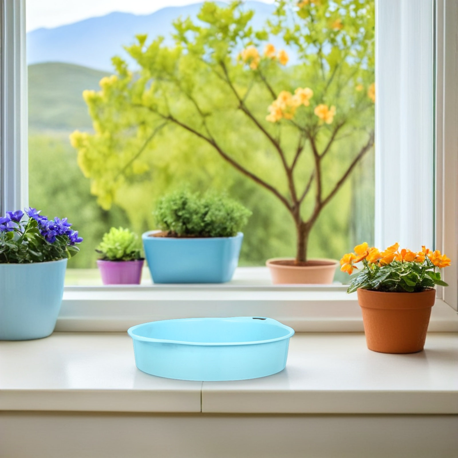 2 szt. plastikowych okrągłych  – Bonsai Garden Tools recenzja i cena
