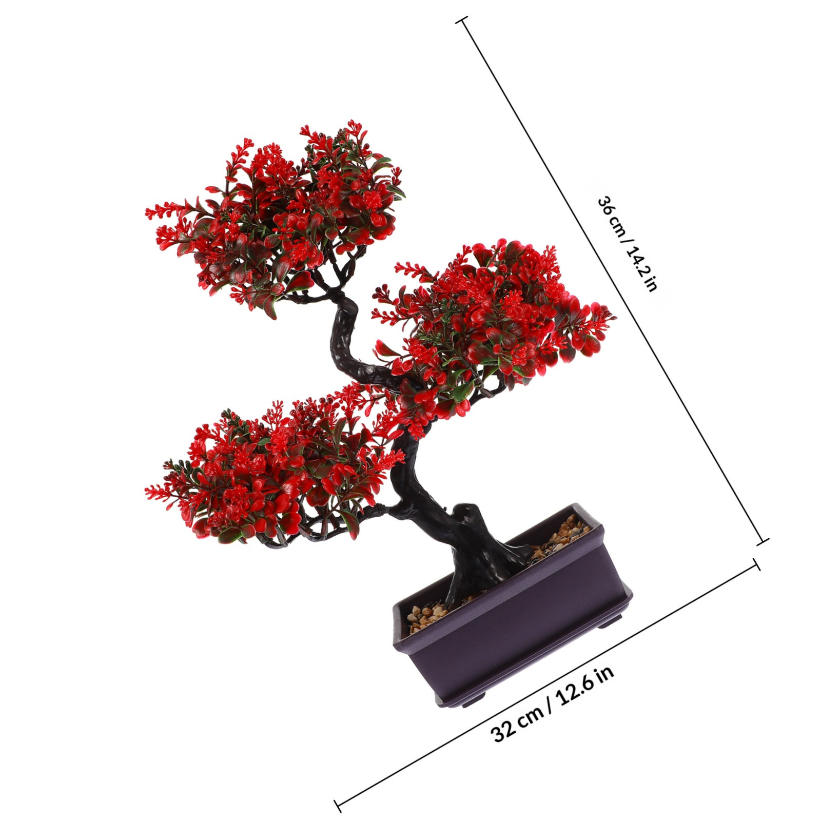 Realistyczne sztuczne drzewko  – Bonsai Garden And Cafe recenzja i cena