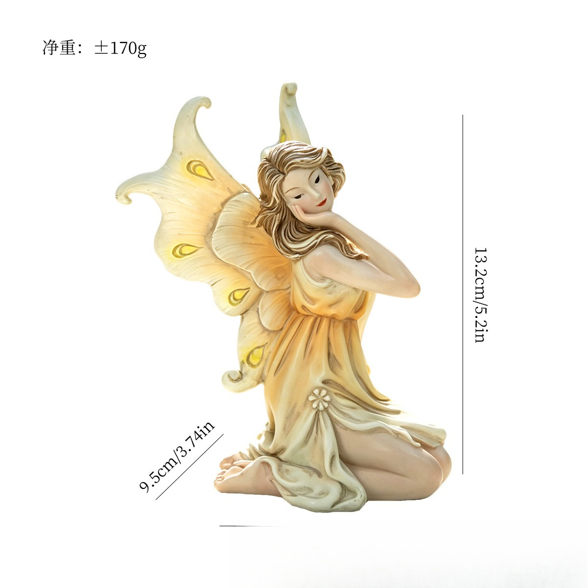 Elegancka figurka wróżki klęcz – Bonsai Garden Pot recenzja i cena