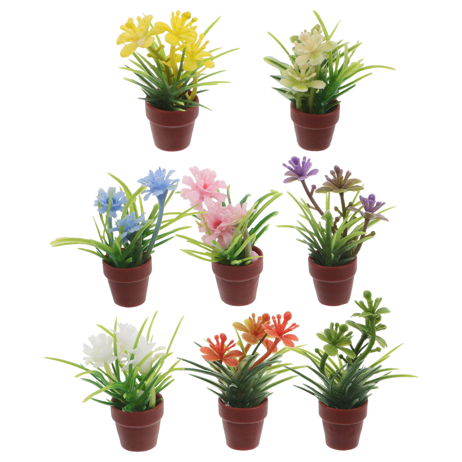 8 sztuk miniaturowych sztuczny – Bonsai Garden Pot recenzja i cena