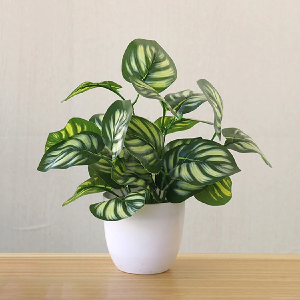 1PC Sztuczne liście Doniczka B – Bonsai Garden Mini recenzja i cena
